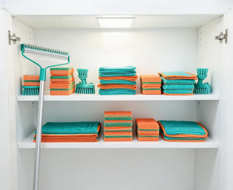 Scotch-Brite lookbook cleaning shelf